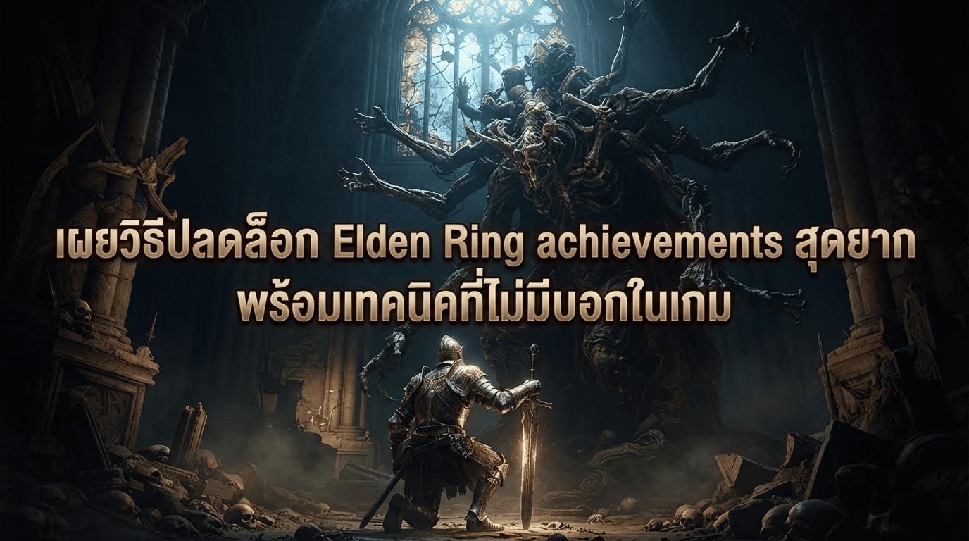 เผยวิธีปลดล็อก Elden Ring achievements สุดยาก พร้อมเทคนิคที่ไม่มีบอกในเกม