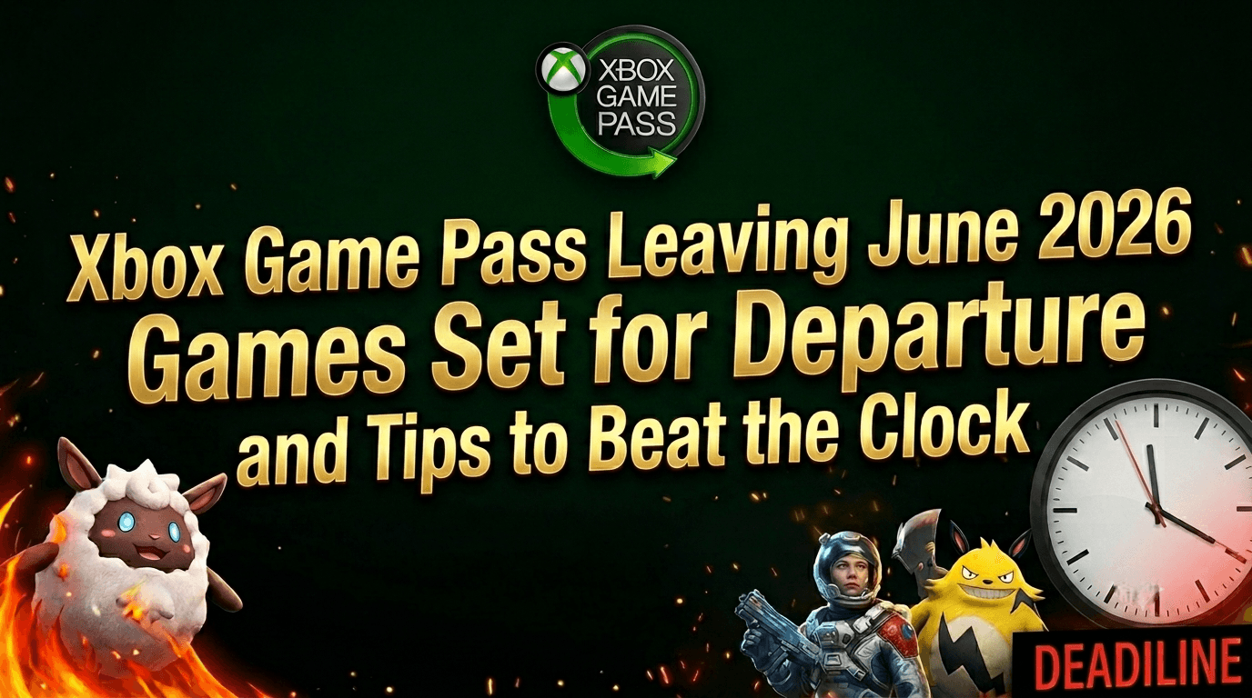 Xbox Game Pass Leaving June 2026: Games Set for Departure and Tips to Beat the Clock