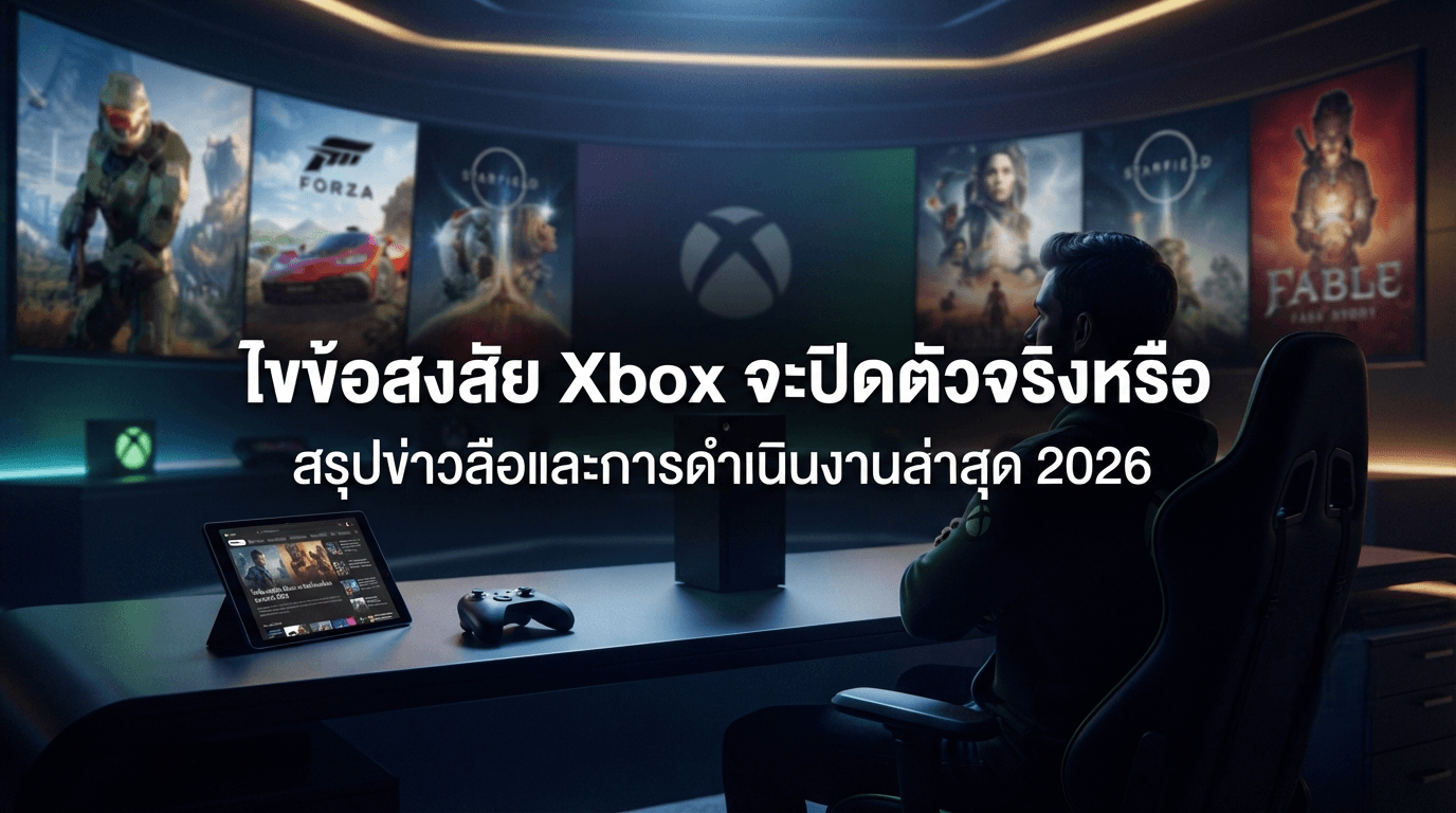 ไขข้อสงสัย Xbox จะปิดตัวจริงหรือ สรุปข่าวลือและการดำเนินงานล่าสุด 2026