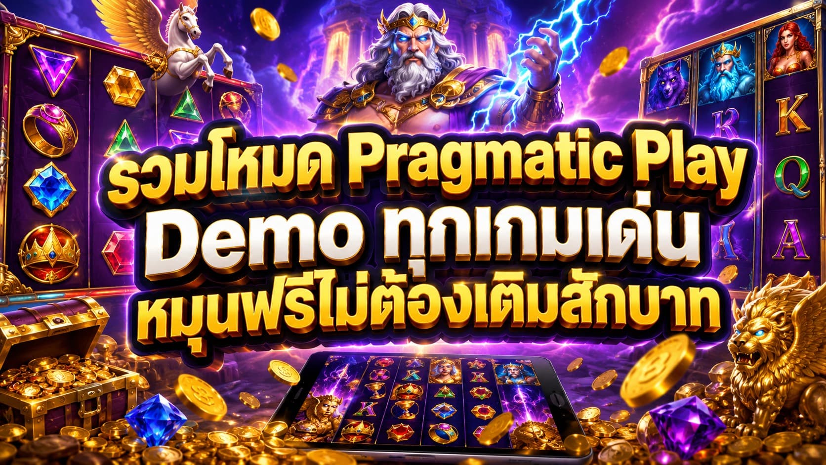รวมโหมด Pragmatic Play Demo ทุกเกมเด่น หมุนฟรีไม่ต้องเติมสักบาท